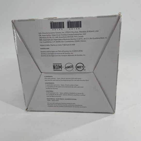 Scentsy Vino Wax Warmer Wine Lovers Edison Bulb Electric Decor NEW Box #46146 - Picture 8 of 9